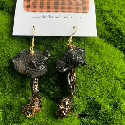 Wild Ontario Mushrooms Earrings