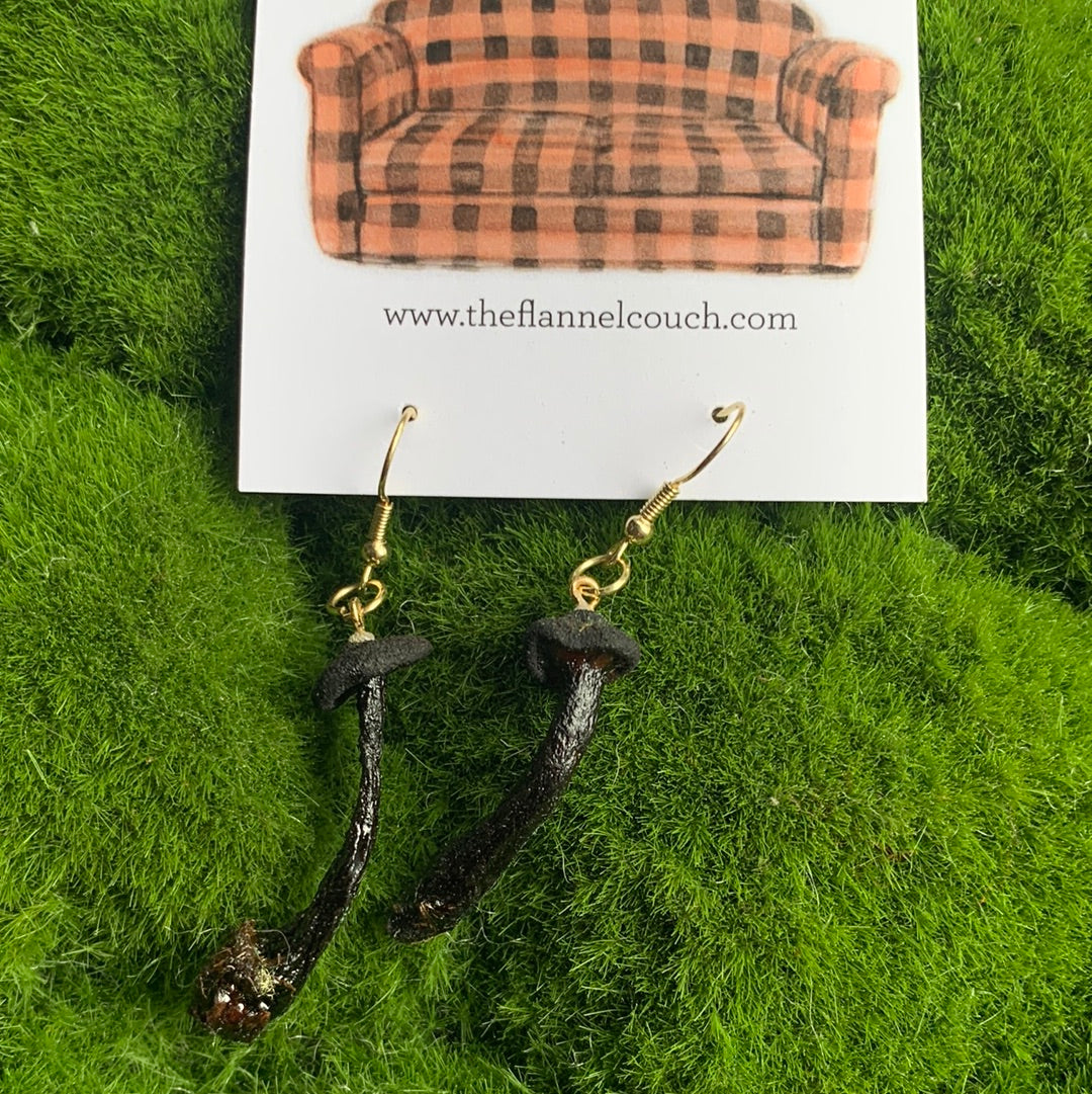 Wild Ontario Mushrooms Earrings
