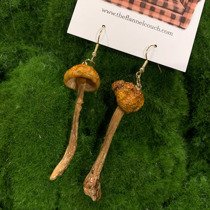 Wild Ontario Mushrooms Earrings
